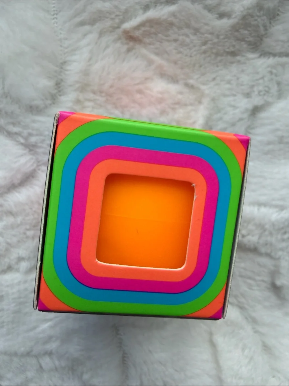 🧡🧊 **NIB – ORANGE NEEDOH COOL CUBE MINI SQUISHY!** 🧊🧡